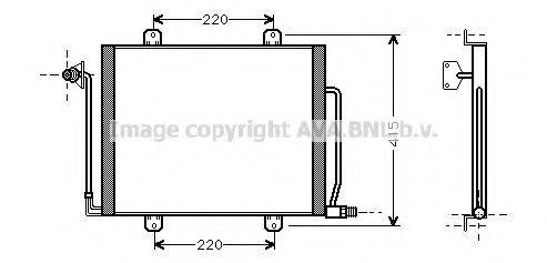 AVA QUALITY COOLING RT5194 Конденсатор, кондиціонер