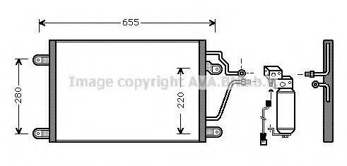 AVA QUALITY COOLING RT5211 Конденсатор, кондиціонер