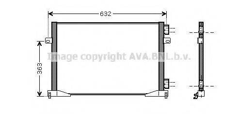 AVA QUALITY COOLING RT5400 Конденсатор, кондиціонер