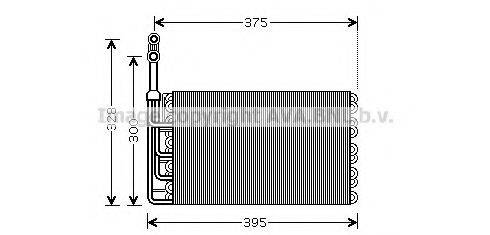 AVA QUALITY COOLING RTV357 Випарник, кондиціонер