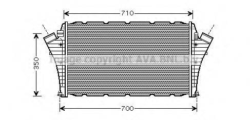 AVA QUALITY COOLING SB4066 Інтеркулер