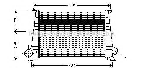 AVA QUALITY COOLING SBA4047 Інтеркулер