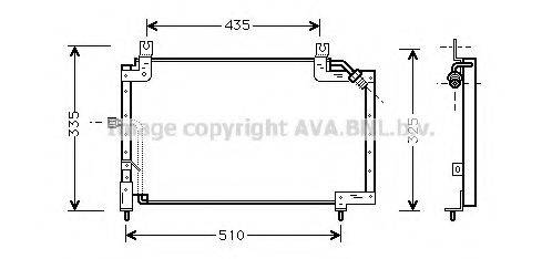 AVA QUALITY COOLING SU5042 Конденсатор, кондиціонер