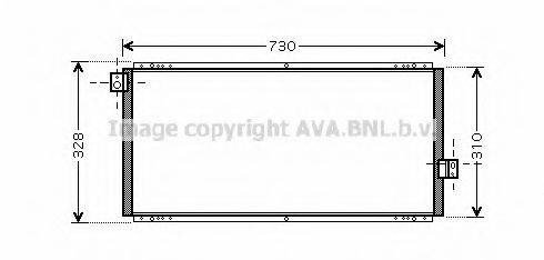 AVA QUALITY COOLING SU5062 Конденсатор, кондиціонер