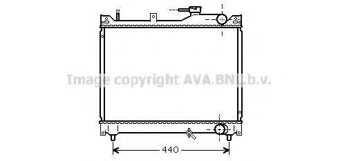 AVA QUALITY COOLING SZ2079 Радіатор, охолодження двигуна