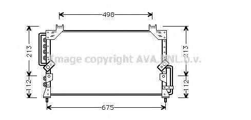 AVA QUALITY COOLING TO5191 Конденсатор, кондиціонер