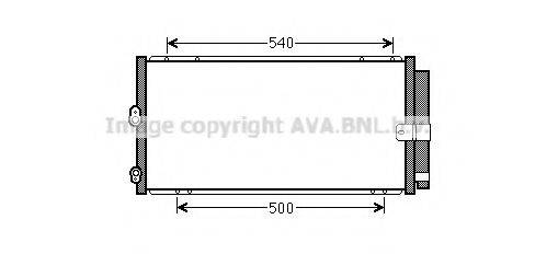 AVA QUALITY COOLING TOA5579D Конденсатор, кондиціонер