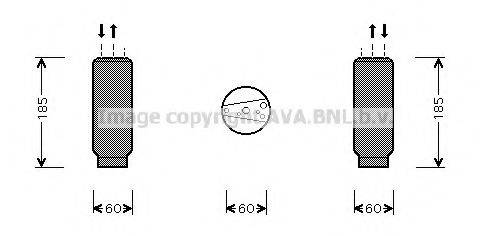 AVA QUALITY COOLING TOD005 Осушувач, кондиціонер