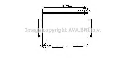 KUHLER SCHNEIDER 600341 Радіатор, охолодження двигуна