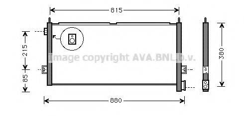 AVA QUALITY COOLING VL5047 Конденсатор, кондиціонер