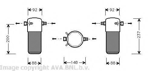 AVA QUALITY COOLING VOD100 Осушувач, кондиціонер