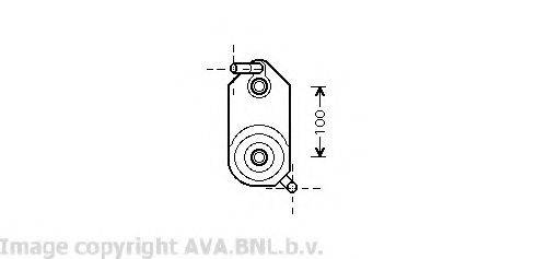 AVA QUALITY COOLING VW3110 Олійний радіатор, автоматична коробка передач