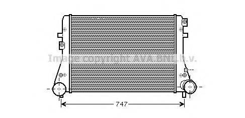 AVA QUALITY COOLING VWA4306 Інтеркулер