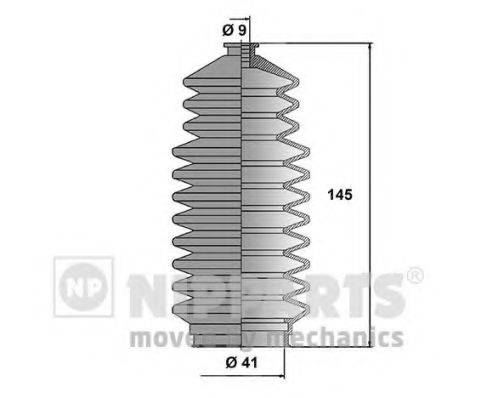 NIPPARTS J2841009 Комплект пильника, рульове керування