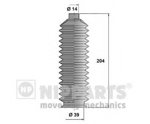 NIPPARTS J2843000 Комплект пильника, рульове керування