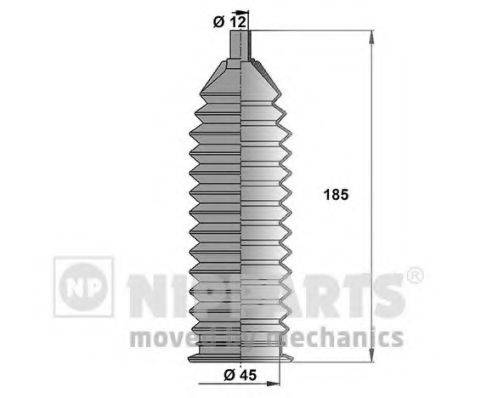 NIPPARTS J2846002 Комплект пильника, рульове керування