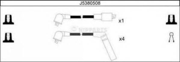 NIPPARTS J5380508 Комплект дротів запалювання