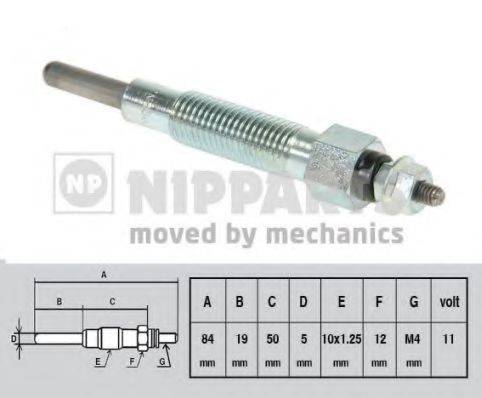 NIPPARTS J5711012 Свічка розжарювання