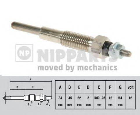 NIPPARTS J5713005 Свічка розжарювання