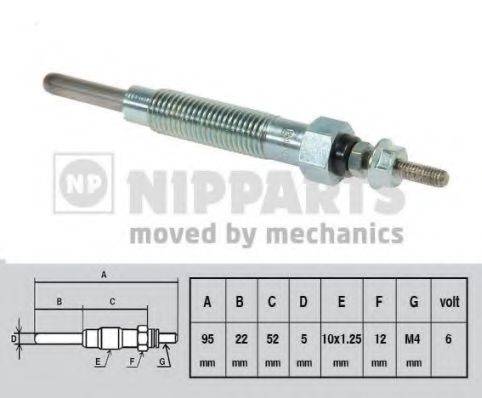 NIPPARTS J5715007 Свічка розжарювання