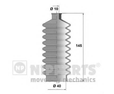 NIPPARTS N2841027 Комплект пильника, рульове керування