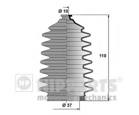 NIPPARTS N2844018 Комплект пильника, рульове керування