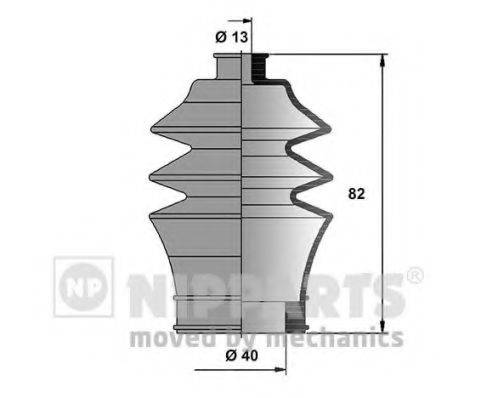 NIPPARTS N2844019 Комплект пильника, рульове керування