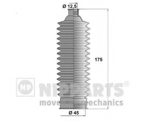 NIPPARTS N2844023 Комплект пильника, рульове керування