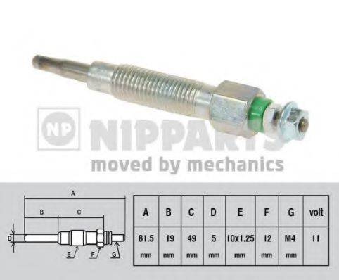 NIPPARTS N5711032 Свічка розжарювання