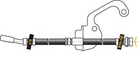 MGA F5566 Гальмівний шланг