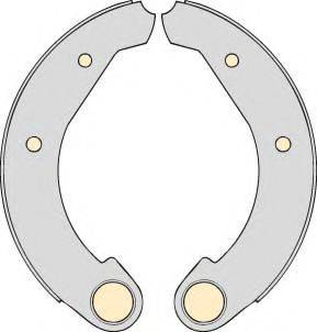 MGA K501909 Комплект гальм, барабанний гальмівний механізм