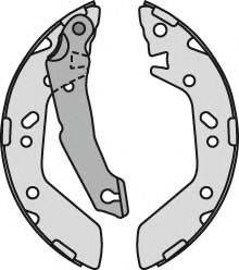MGA M823 Комплект гальмівних колодок
