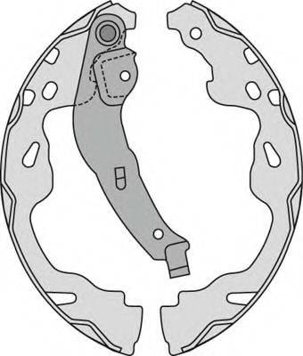 MGA M831 Комплект гальмівних колодок