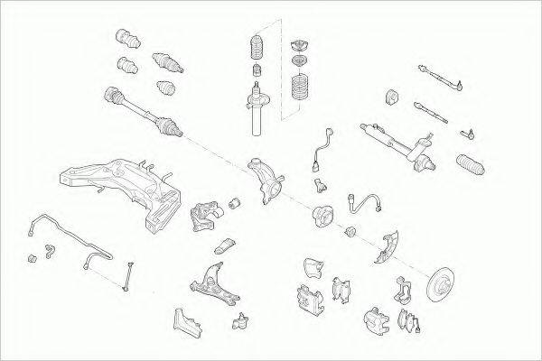 ZF PARTS SKODAFABIAFZ002 Рульове управління; Підвіска колеса