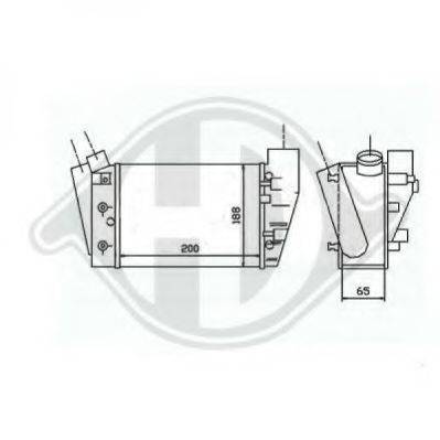 DIEDERICHS 8101709 Інтеркулер