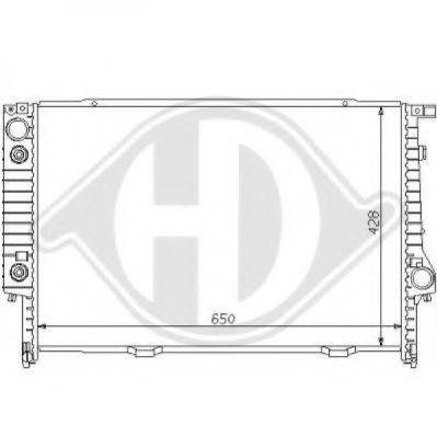DIEDERICHS 8102177 Радіатор, охолодження двигуна