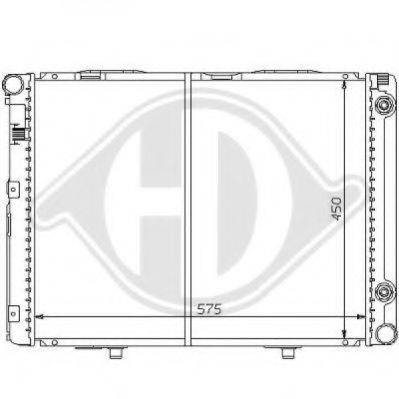 DIEDERICHS 8121139 Радіатор, охолодження двигуна