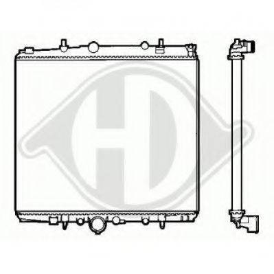 DIEDERICHS 8409202 Радіатор, охолодження двигуна