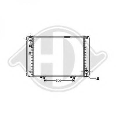 DIEDERICHS 8501135 Радіатор, охолодження двигуна