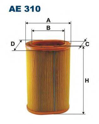 FILTRON AE310 Повітряний фільтр