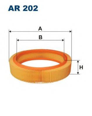 FILTRON AR202 Повітряний фільтр