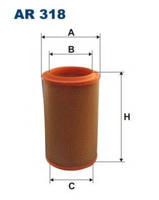 FILTRON AR318 Повітряний фільтр