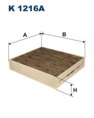 FILTRON K1216A Фільтр, повітря у внутрішньому просторі