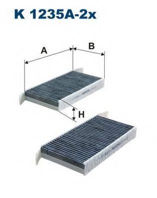 FILTRON K1235A2X Фільтр, повітря у внутрішньому просторі