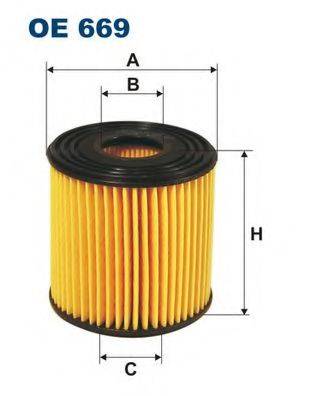 FILTRON OE669 Масляний фільтр