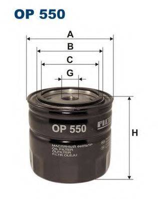 FILTRON OP550 Масляний фільтр