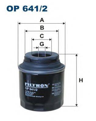 FILTRON OP6412 Масляний фільтр