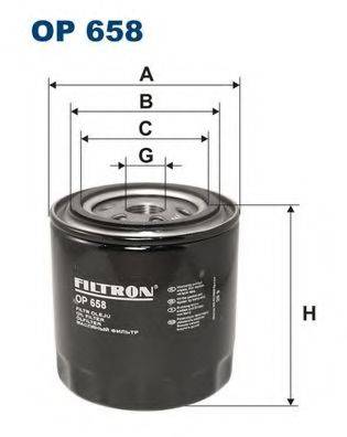 FILTRON OP658 Масляний фільтр