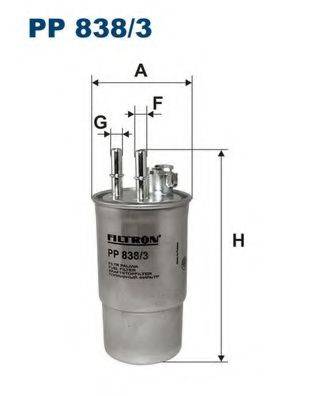 FILTRON PP8383 Паливний фільтр