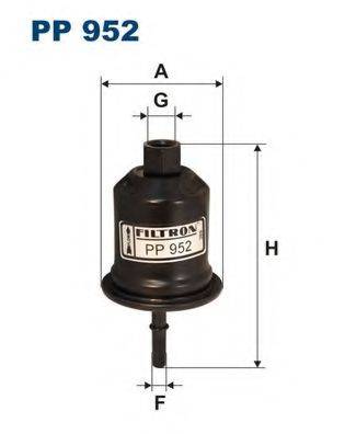 FILTRON PP952 Паливний фільтр